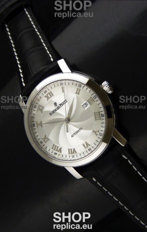 Audemars Piguet Jules Audemars Swiss Watch in Silver Dial