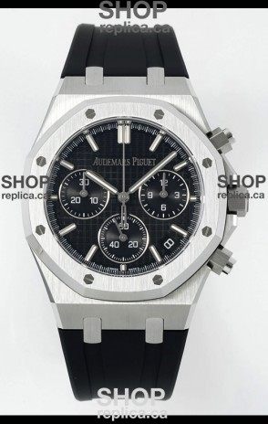 Royal Oak Chrono 26240 Black Dial Super Clone Watch 