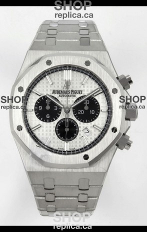 Royal Oak Chrono 26331 White Dial Super Clone Watch 