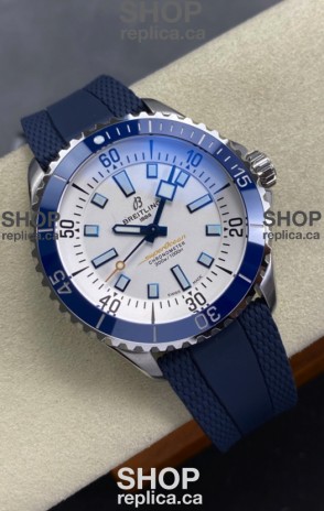 SuperOcean 42 A17375E71G1S1 White Dial Super Clone Watch 
