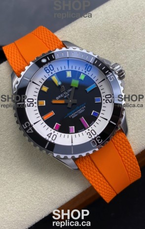 SuperOcean 42 A17375211B2S4 Black Dial Super Clone Watch 