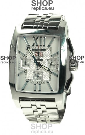 Breitling For Bentley Swiss Flying B Chronograph Steel Watch