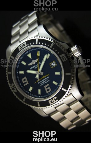 Breitling SuperOcean Abyss Swiss Replica Watch - 1:1 Mirror Replica - 44MM Yellow Markers