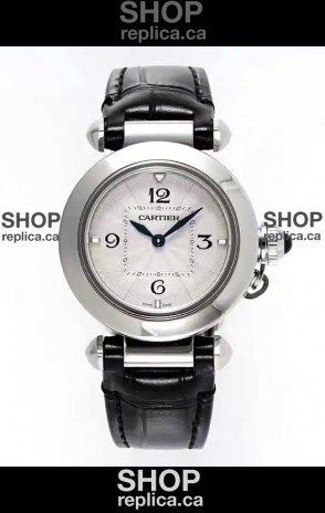 Pasha De Cartier Steel Casing Watch 30MM Super Clone Watch 