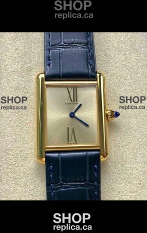 Cartier Tank Louis 25MM Swiss Quartz Movement Gold Case