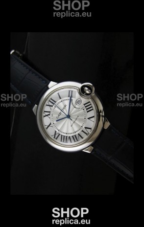 Cartier Balon de Swiss Replica Watch in White Dial