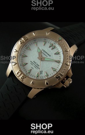 Chopard LUC Pro One Chronometer Swiss Replica Rose Gold Watch