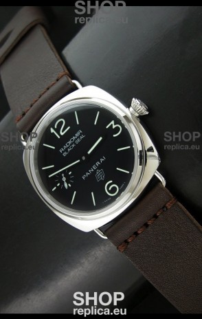 Panerai PAM380 Radiomir Black Seal Swiss Automatic Replica Watch in Brown Strap