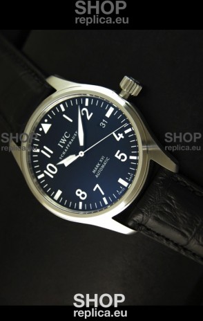 IWC MARK XVII Swiss Replica Watch in Steel Casing - 1:1 Mirror Replica - Original IWC Dial Used