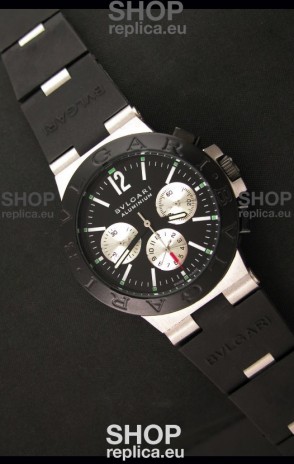 Bvlgari Diagono Titanium Japanese Automatic Replica Watch