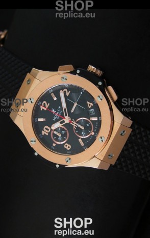 Hublot Big Bang Pink Gold Casing Swiss Watch 40MM - 1:1 Mirror Replica 