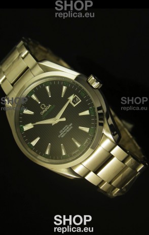Omega Seamaster Aqua Terra Co-Axial Swiss Watch Black Dial