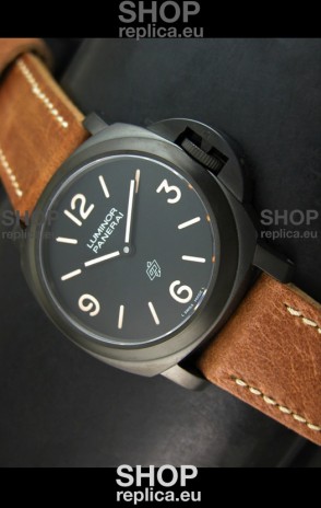 Panerai Luminor PAM360 PVD Swiss Replica Watch SuperLume Dial