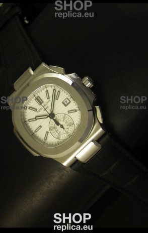 Patek Philippe Nautilus 5980 Black Strap - 1:1 Ultimate Mirror Replica