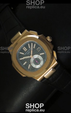 Patek Philippe Nautilus 5980 Brown Dial - 1:1 Ultimate Mirror Replica