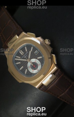 Patek Philippe Nautilus 5980 Black Dial - 1:1 Ultimate Mirror Replica