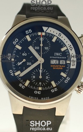 IWC Aquatimer Chronograph Cousteau Divers Swiss Watch