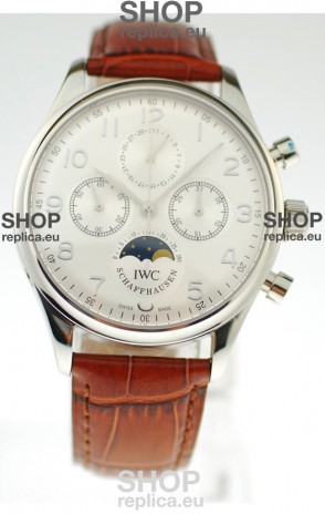 IWC Portuguese Perpetual Calander Swiss Replica Watch