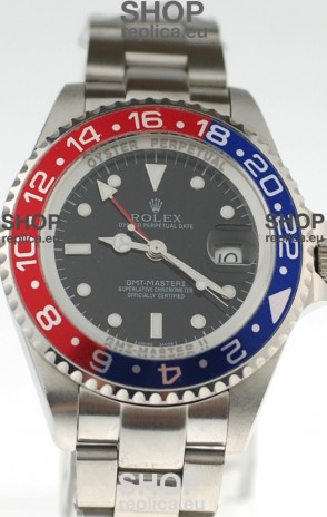 Rolex GMT Masters II 2011 Edition Replica Blue and Red Ceramic Bezel Watch