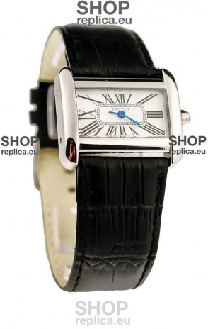 Cartier Tank Divan Japanese Replica Ladies Watch