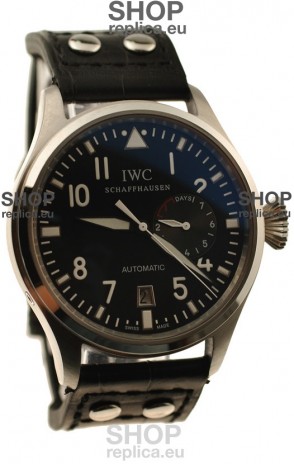 IWC Big Pilot Swiss Replica Watch in Black