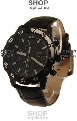 IWC Aquatimer Chronograph Japanese Replica PVD Watch