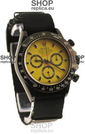 Rolex Daytona Cosmograph 2011 Edition Swiss Watch in Yellow Dial