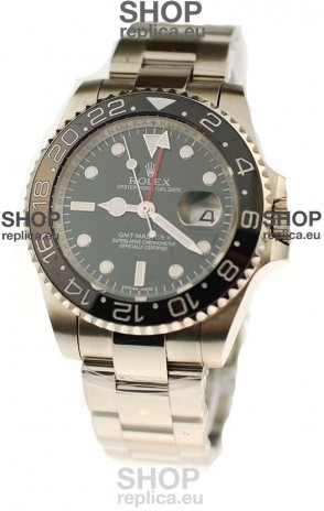 Rolex GMT Masters II Swiss Replica Watch in Ceramic Bezel