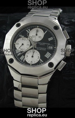 Baume & Mercier Riveria Swiss Watch in Black Dial