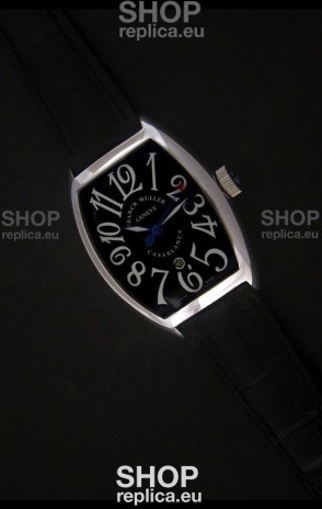 Franck Muller Casa Blanca Japanese Replica Watch in Black Dial