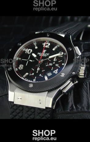 Hublot Big Bang Swiss Replica Watch Black Checkered Dial
