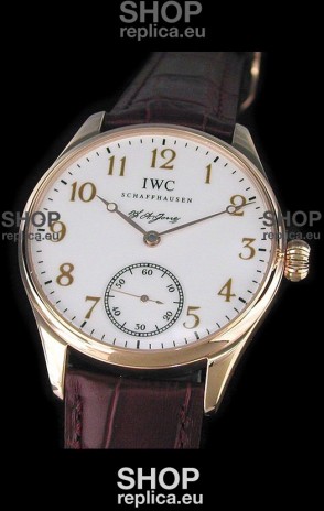 IWC Portuguese Swiss Watch in Rose Gold Casing