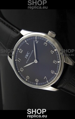 IWC Big Pilot Japanese Replica Watch in Black Dial