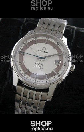 Omega De Ville Hour Vision Watch in Stainless Steel