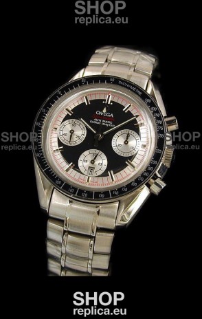 Omega Speedmaster Machael Schumacher Edition Watch in Black Dial