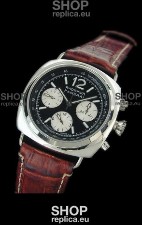 Panerai Radiomir Lemania Swiss Watch in Steel Casing