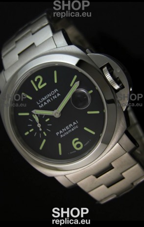Panerai Luminor Marina PAM299K Swiss Watch in Steel Strap