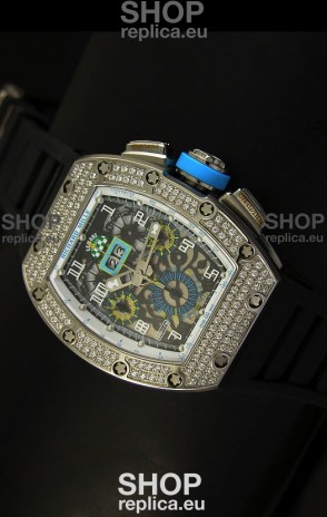 Richard Mille Filippe Massa Edition Titanium Swiss Replica Watch