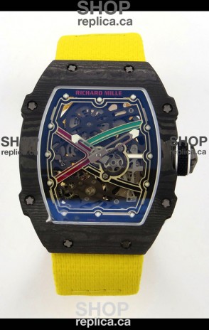 Richard Mille RM67-02 Black NTPT 37 Grams CRMA7 Clone Movement 