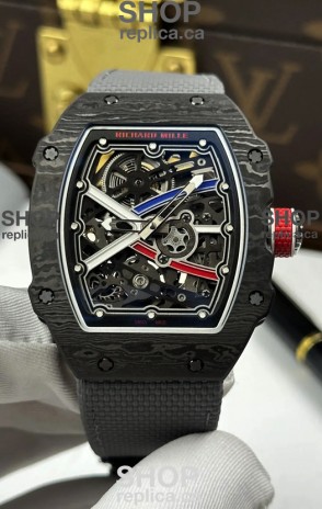Richard Mille RM67-02 Black NTPT 37 Grams CRMA7 Clone Movement 