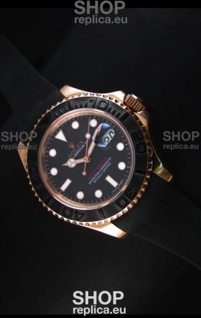 Rolex Yacht-Master 40 Oyster 40MM Watch in Everose Gold Swiss Watch 
