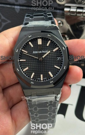 Audemars Piguet Royal Oak 15500 Black Ceramic Super Clone Replica Watch 