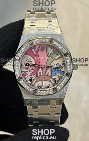 Audemars Piguet Royal Oak LABUBU Ladies Swiss Replica Watch 