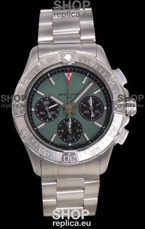 Breitling Super Clone Avenger B01 Chronograph Green Dial Watch 