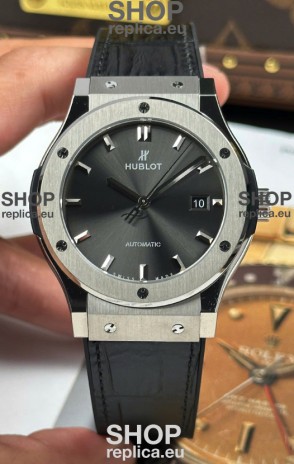 Hublot Super Clone Classic Fusion Titanium Grey Dial 42MM Watch