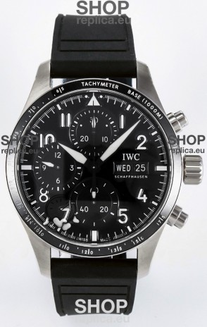 IWC Pilot's IW388305 Super Clone Chronograph 41 Mercedes-AMG Steel Watch
