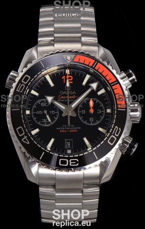Omega Super Clone Planet Ocean 600M Chronograph 904L Steel Replica Watch 