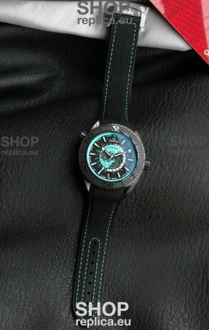 Omega Super Clone Planet Ocean 600M Worldtimer Ceramic Swiss Replica Watch 