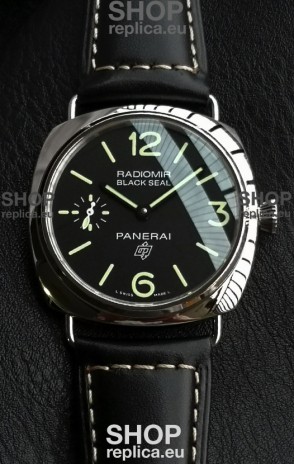 Panerai Super Clone Radiomir Black Seal PAM754 Swiss Replica Watch - 45MM Black Dial 
