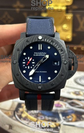 Panerai Luminor Super Clone Marina PAM1563 Carbotech Luna Rossa Watch 44MM